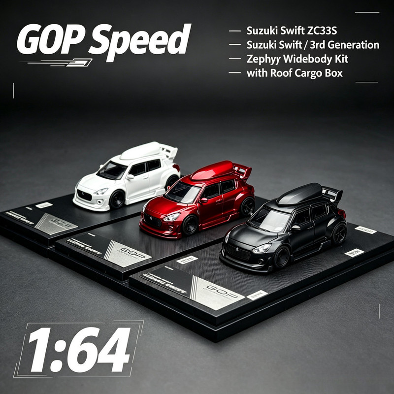 Gop Speed 1/64 ซูซูกิ สวิฟท์ ส - Die Cast Car 1 64 บทวิจารณ์และราคา